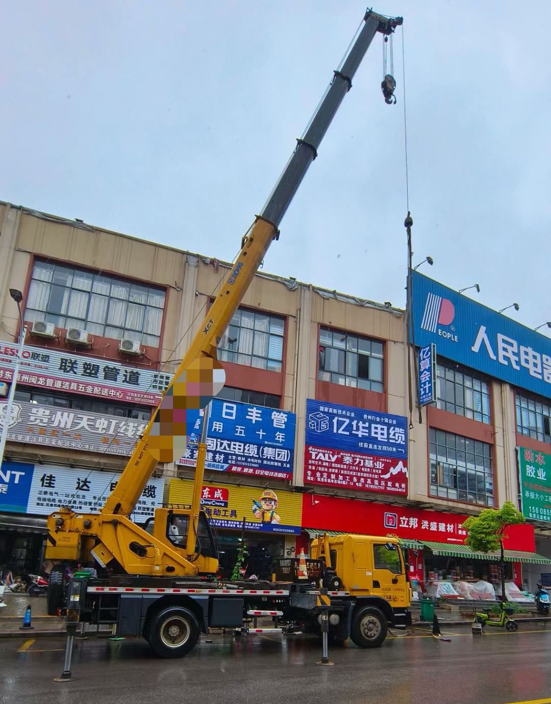 通江县吊车吊机租赁桥梁吊装